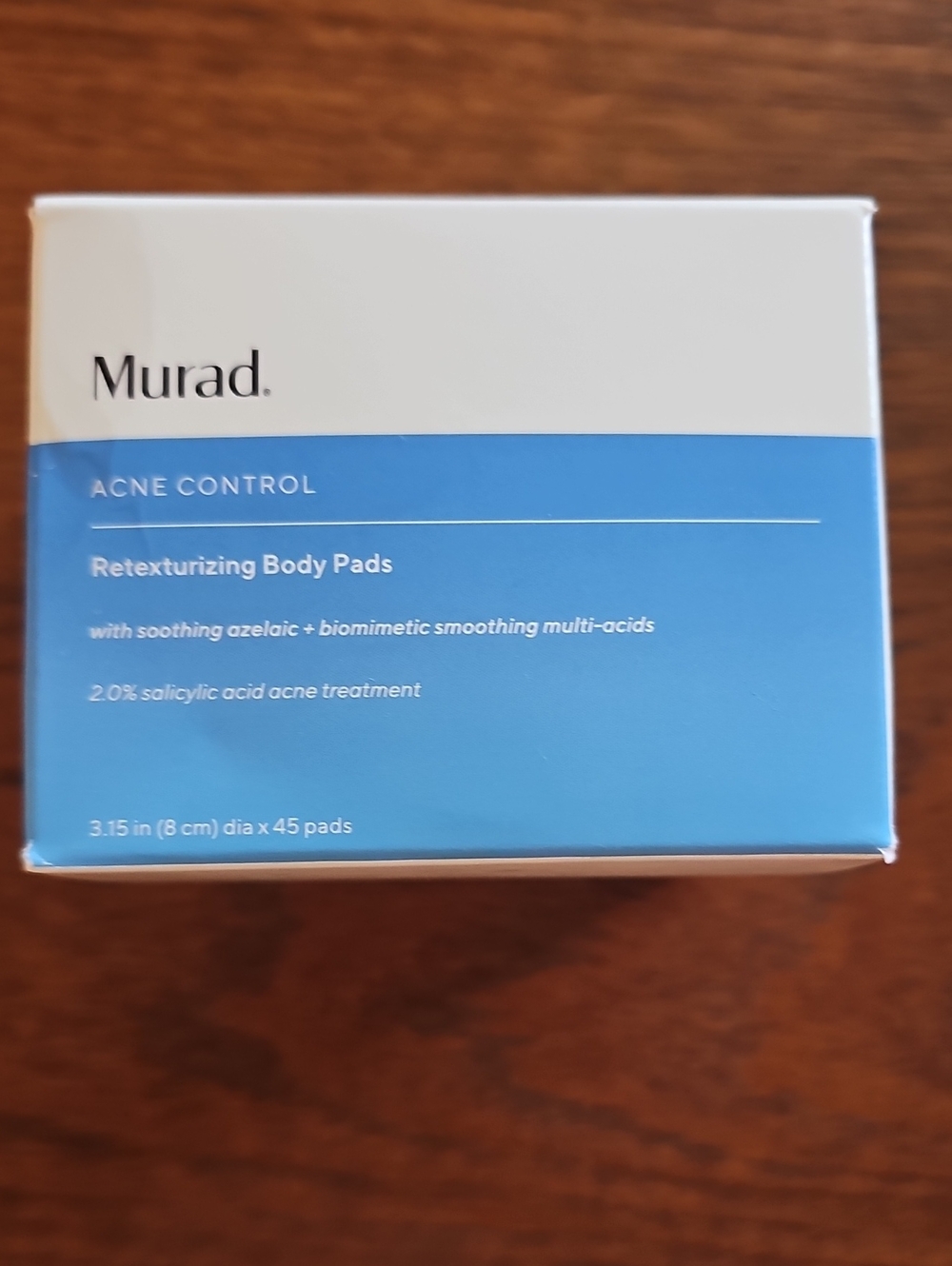 **New In Box** Murad Acne Control Retexturizing Body Pads